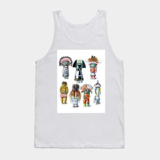 Figurines of the Tusayan Indians Tank Top